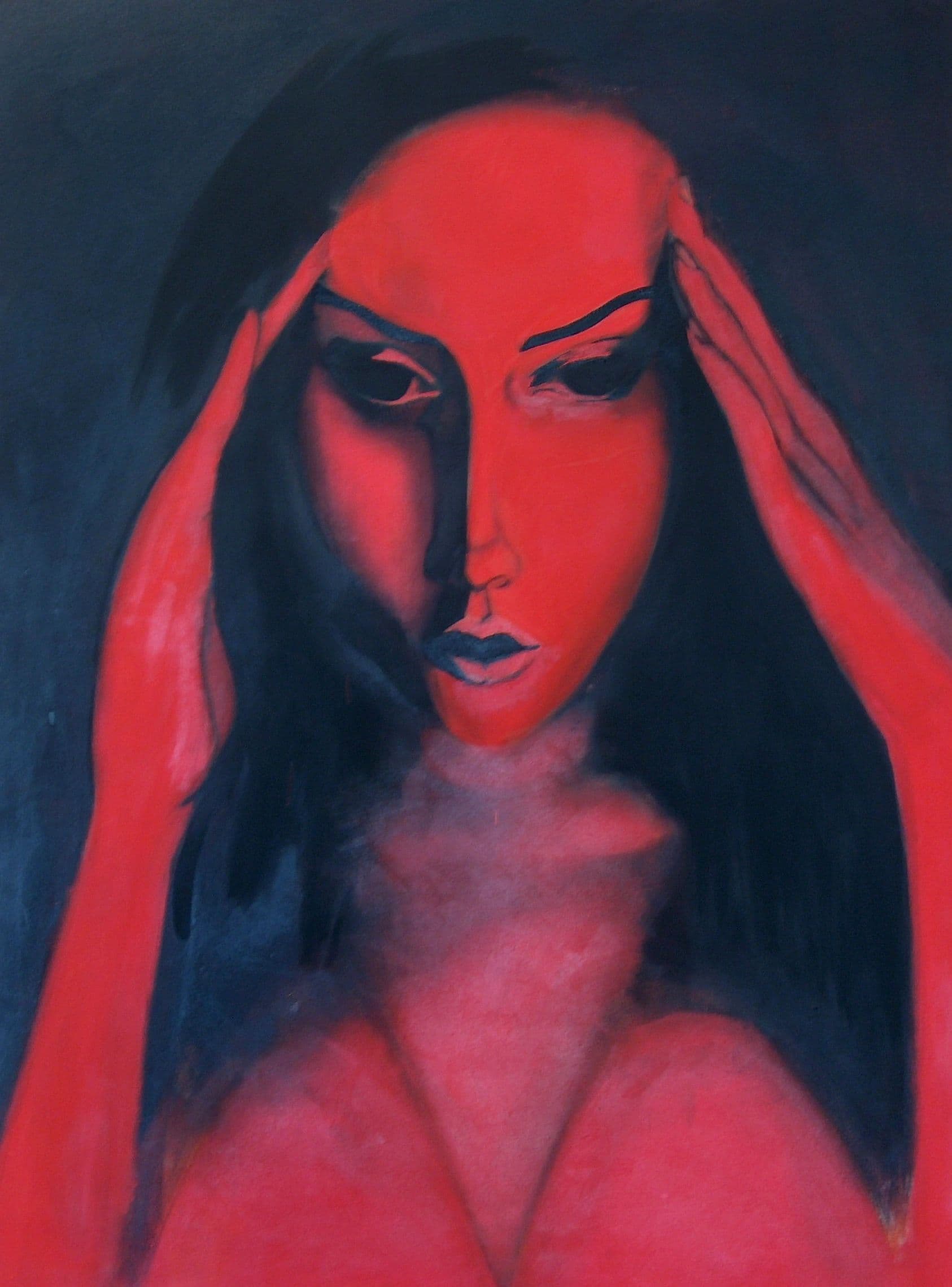 Woman In Red